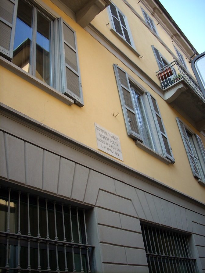 Giovanni Rajberti birthplace, via Fiori Chiari, Milan - 05.JPG